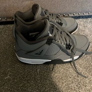 Jordan’s Gray and Black Sneakers